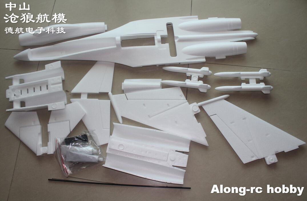 Rc Hobby Plane - Avión RC SU-27 SU27 Blanco de