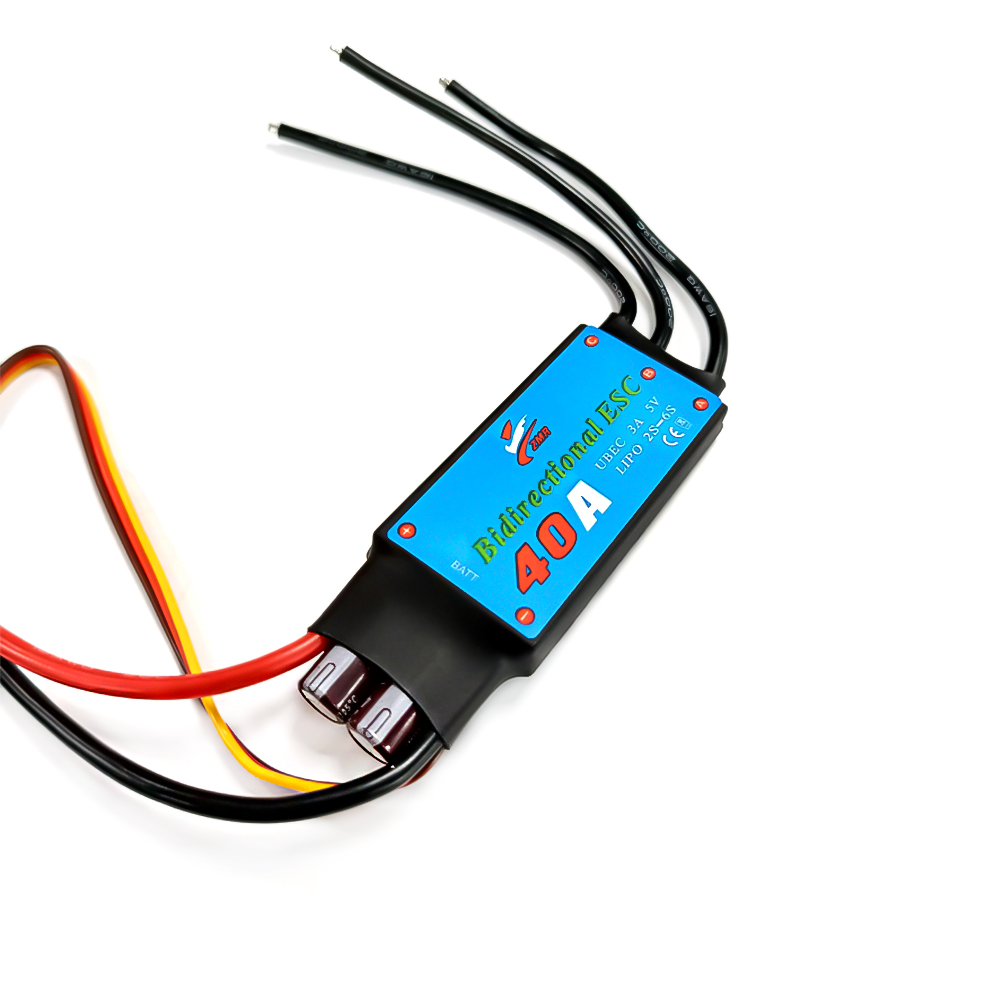 Esc Waterproof 60A - ZMR 12A-80A Bidireccional sin escobillas ESC