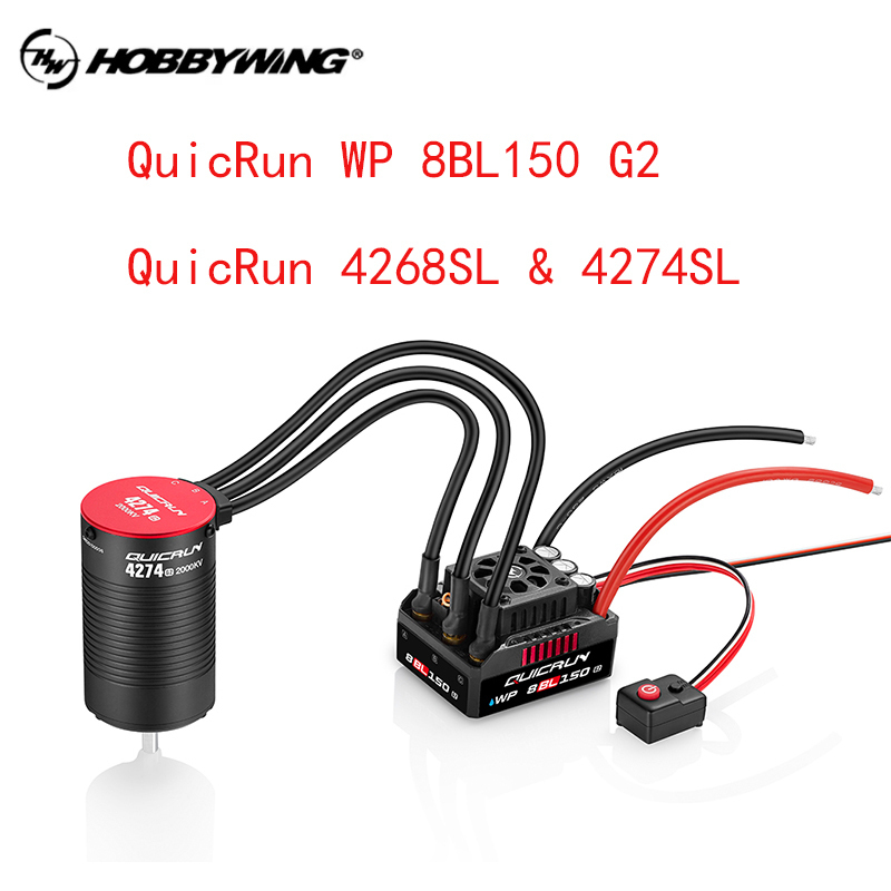 Esc Waterproof 60A - Velocidad impermeable original HOBBYWING QuicRun WP