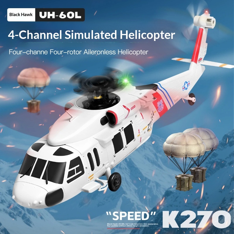 Rc Hobby Helicopter - Helicóptero de Control Remoto Wltoys K270