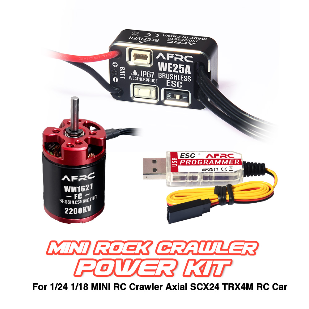Rc Hobbies - Kit de Potencia sin Escobillas AFRC