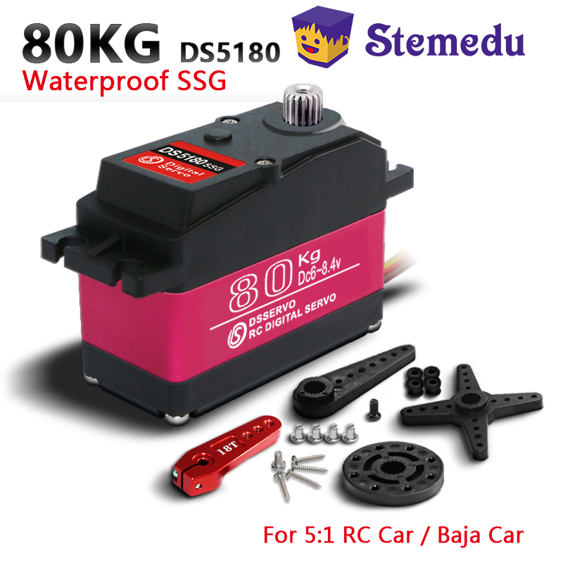 Rc Hobbies - Dsservo impermeable DS5180 80KG Torque de