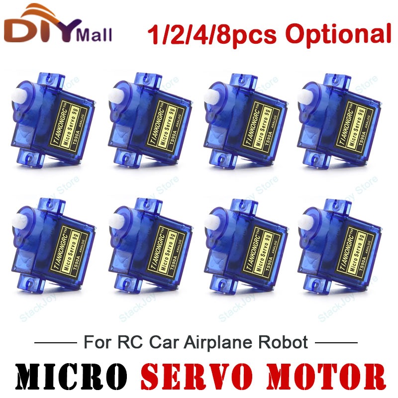 Hobby Zone Rc - TS90A 9G Micro Servo 180 grados