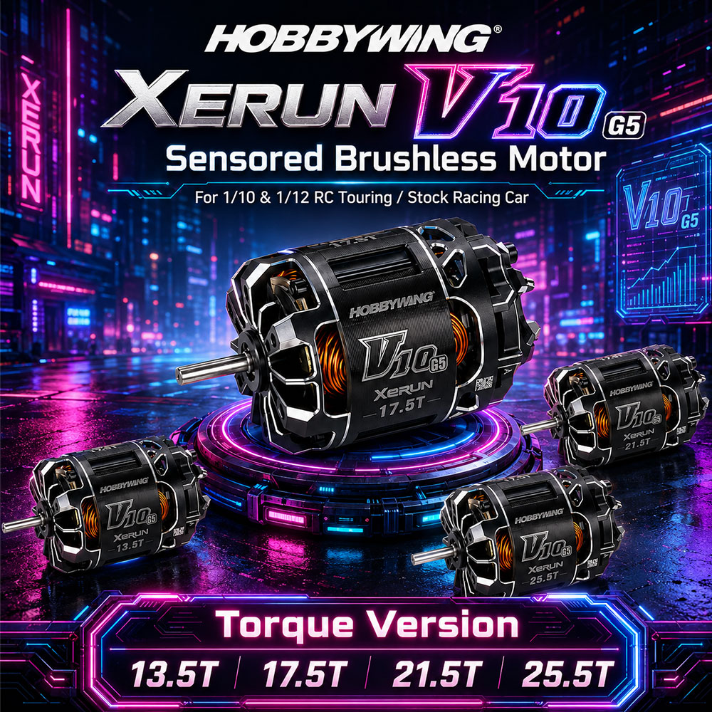 Rc Hobby Grade Plane - Motor sin Escobillas HOBBYWING XERUN V10