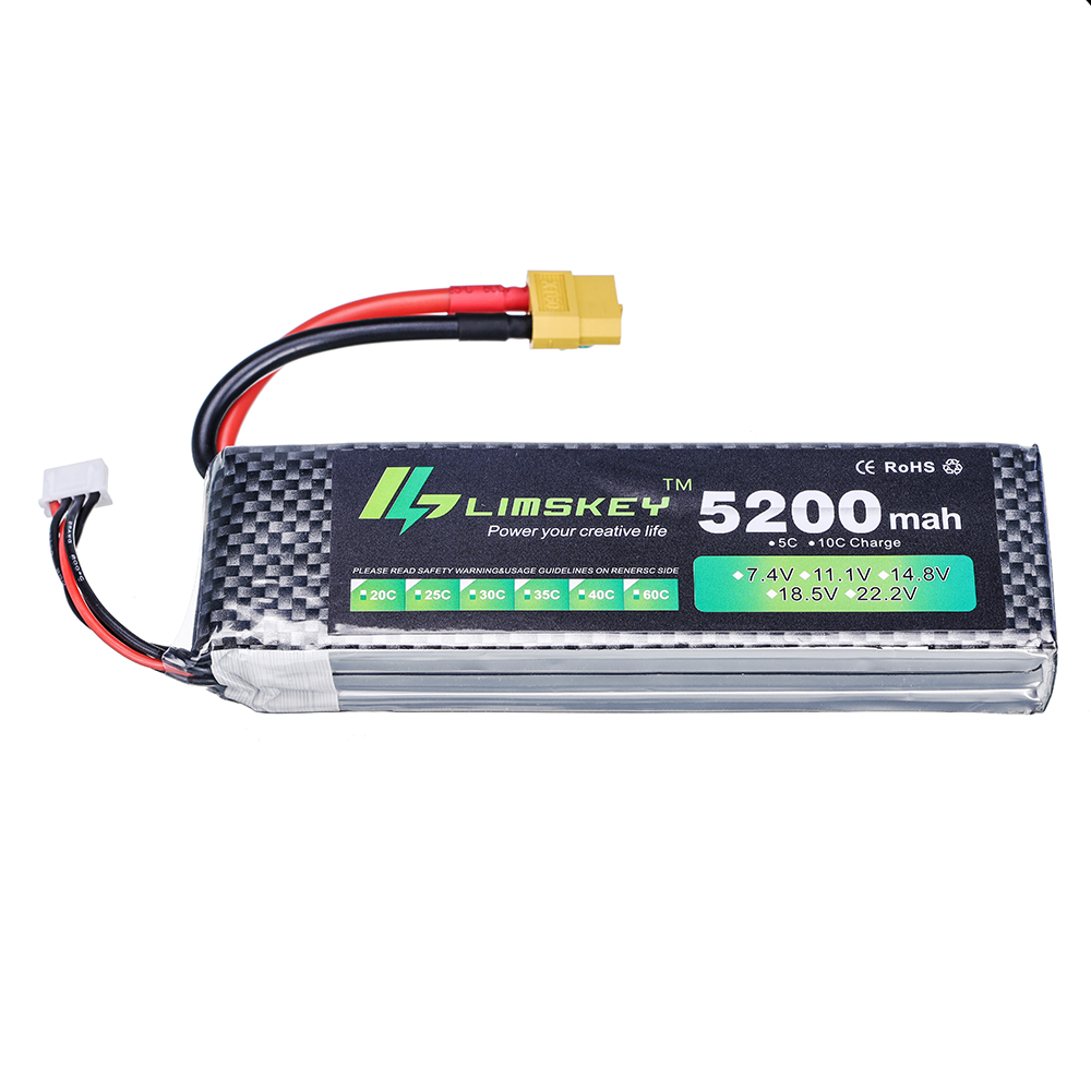 Limskey Power batería 7,4 V 52 - Rc Hobby Helicopter reseña y precio