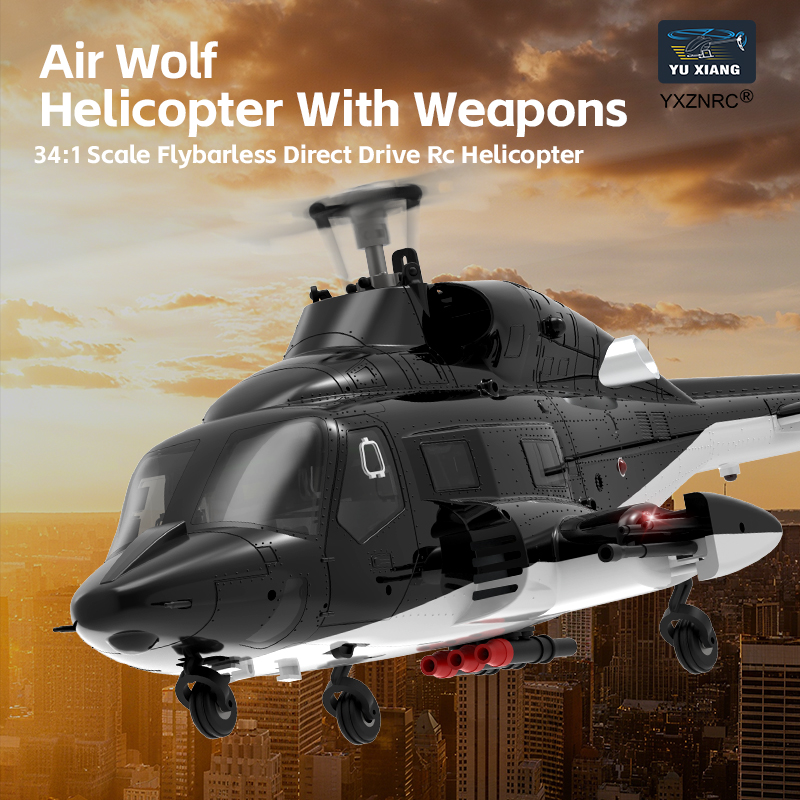 Nuevo Helicóptero RC YUXIANG F - Rc Hobby Helicopter reseña y precio