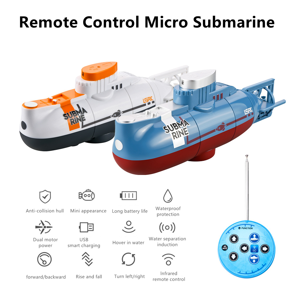 Simulación Micro Control remot - Rc Submarine Water reseña y precio