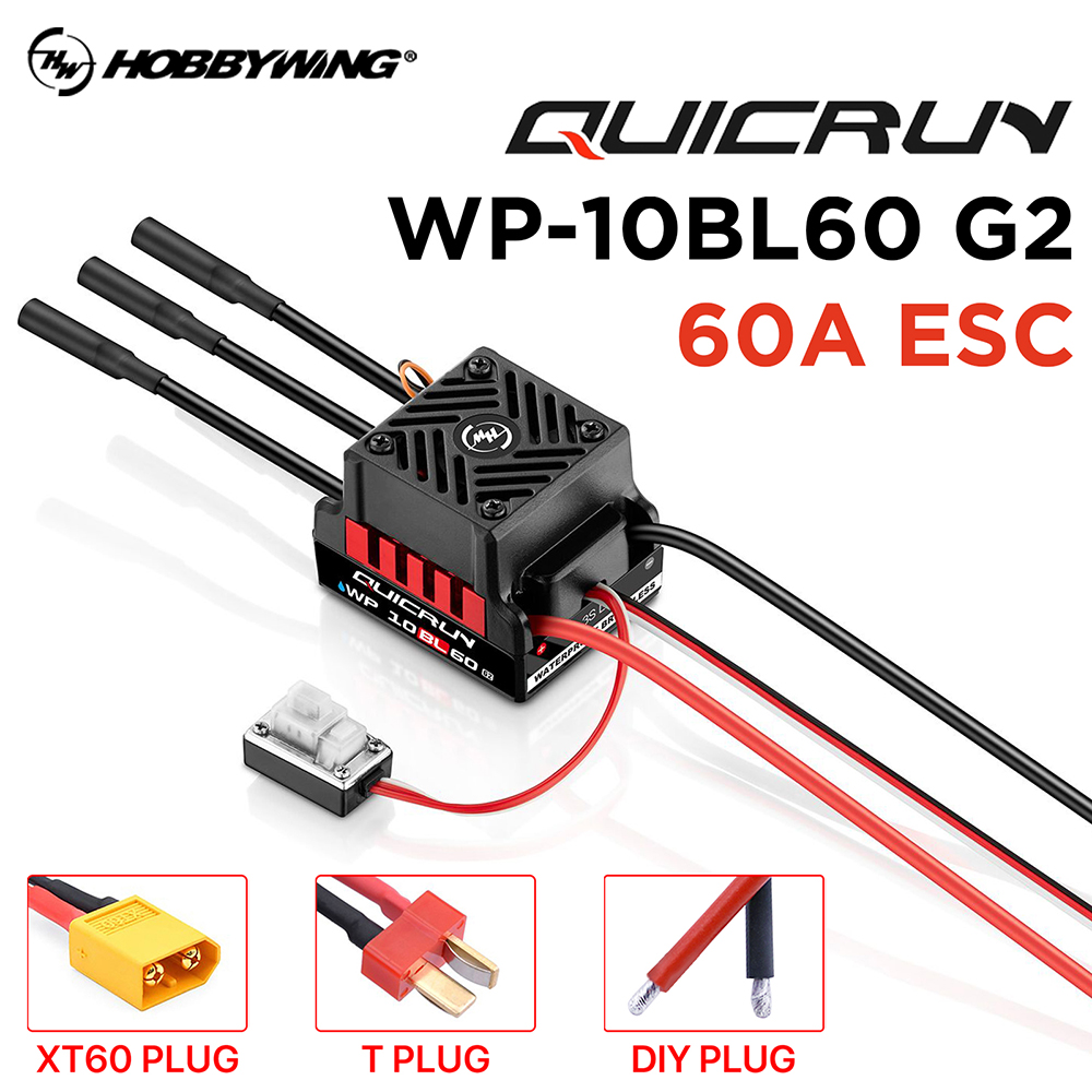 HobbyWing QuicRun WP 10BL60 RC - Esc Waterproof 60A reseña y precio