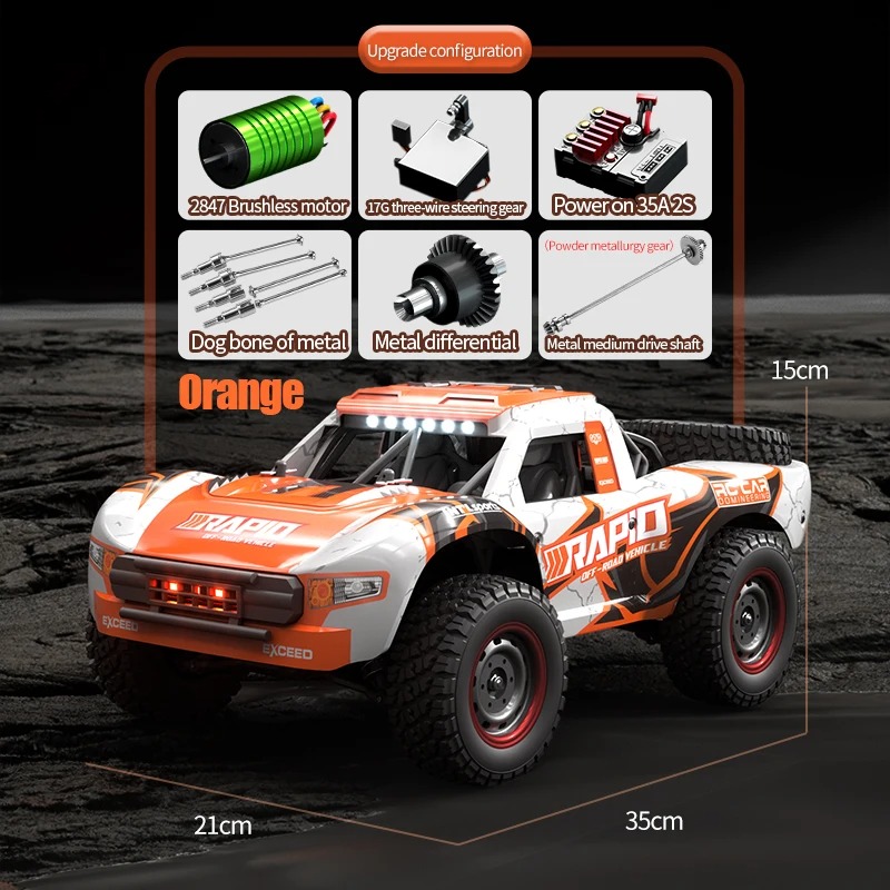 JJRC Q130 1:16 70 KM/H 4WD RC  - Rc Hobby Lobby reseña y precio