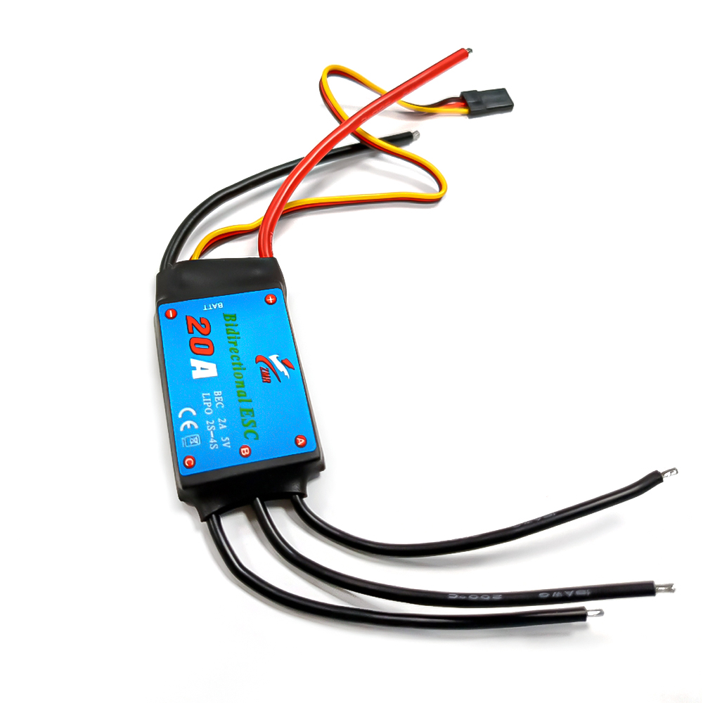 ZMR 12A-80A Bidireccional sin  - Esc Waterproof 60A reseña y precio