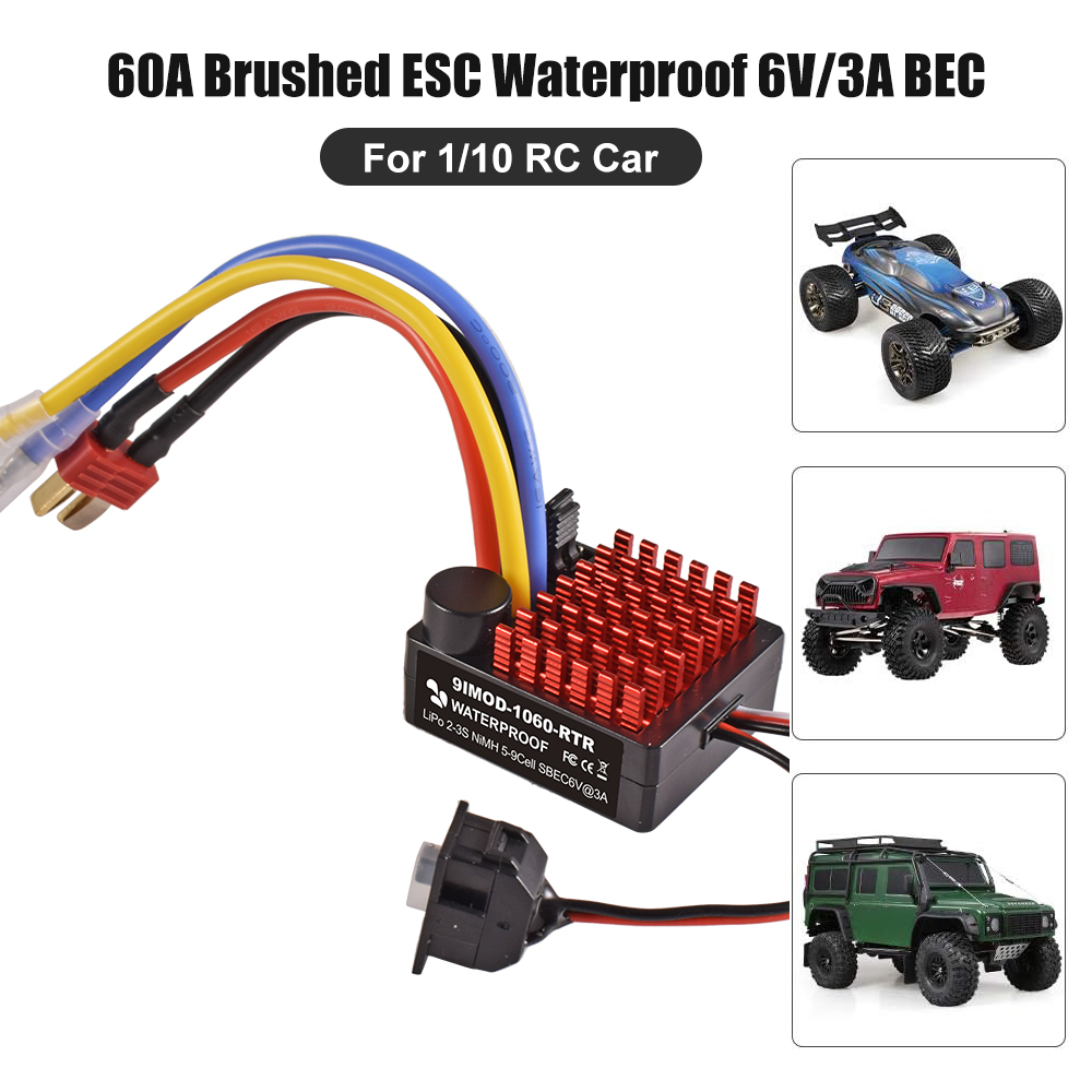 9IMOD 1060 RTR 60A ESC Control - Esc Waterproof 60A reseña y precio