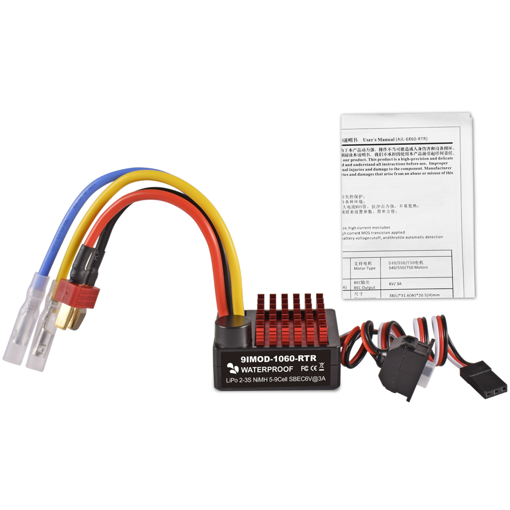 9IMOD 1060 RTR 60A ESC Control - Esc Waterproof 60A reseña y precio