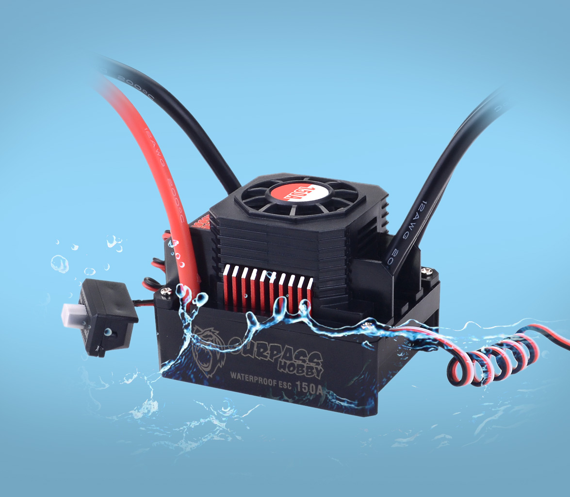 SURPASS HOBBY controlador de v - Esc Waterproof 60A reseña y precio