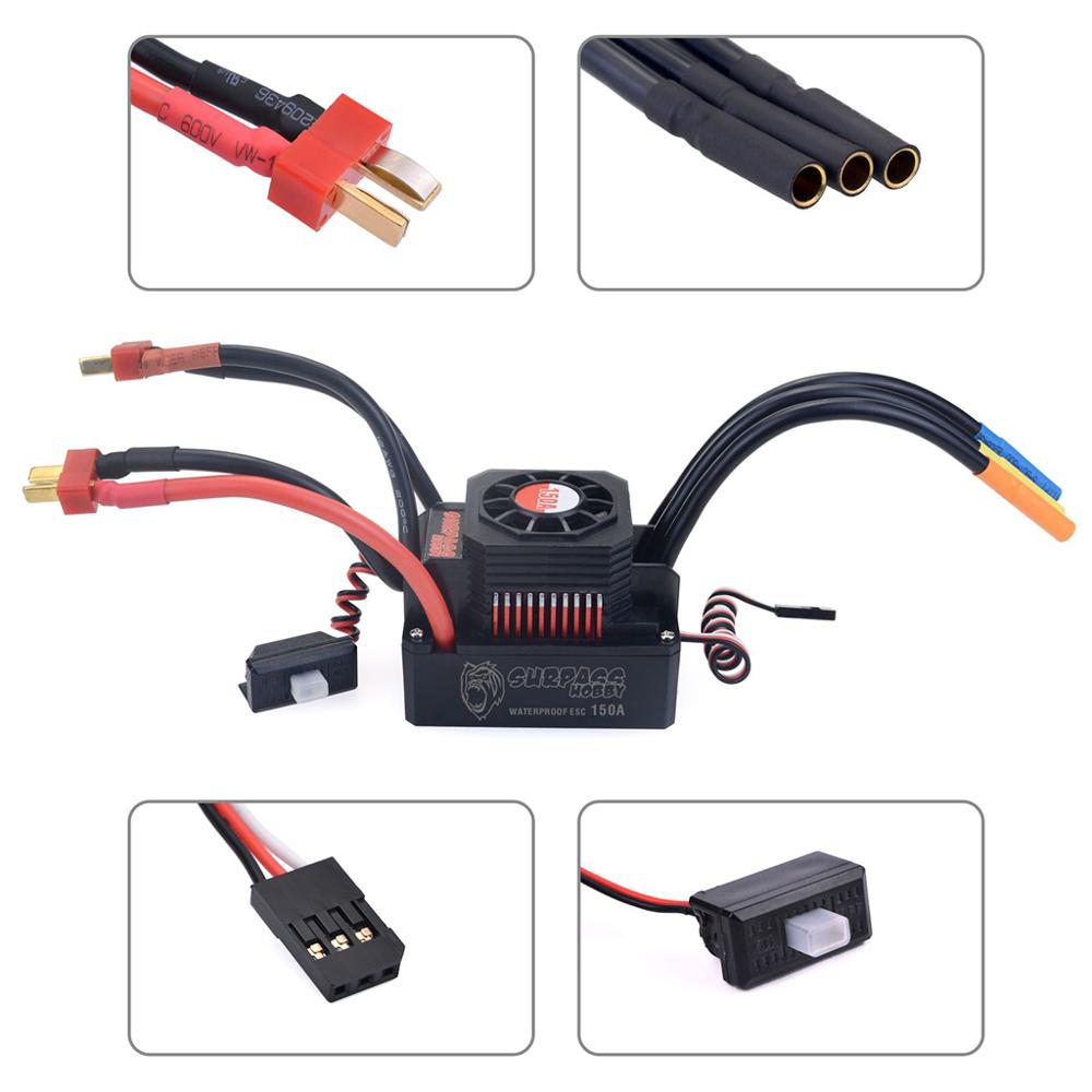 SURPASS HOBBY controlador de v - Esc Waterproof 60A reseña y precio