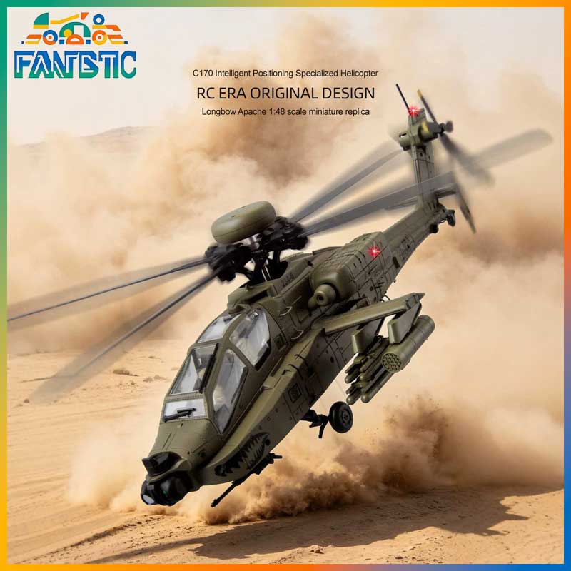 Helicóptero RC Era C170 Ah 64d - Rc Hobby Helicopter reseña y precio
