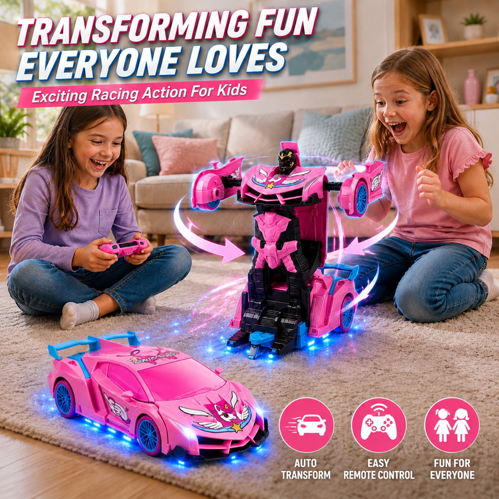 Coche Robot Transformable Unic - Rc Hobby Lobby reseña y precio