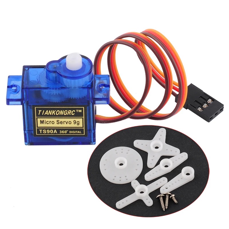 TS90A 9G Micro Servo 180 grado - Hobby Zone Rc reseña y precio